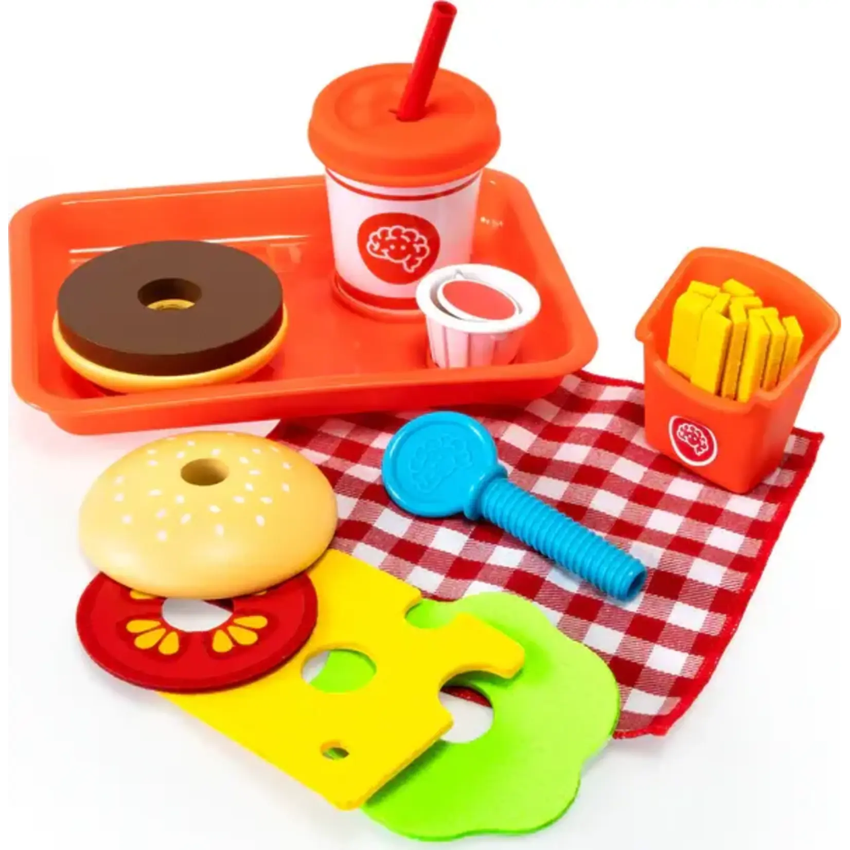 Fat Brain Pretendables Burger and Fries