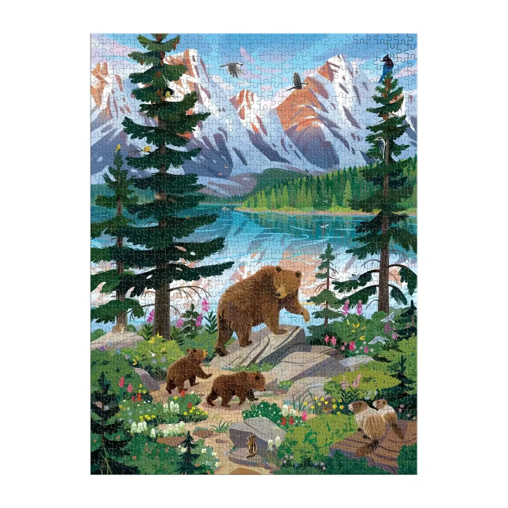 Galison Valley of the Peaks 1000 Piece Puzzle