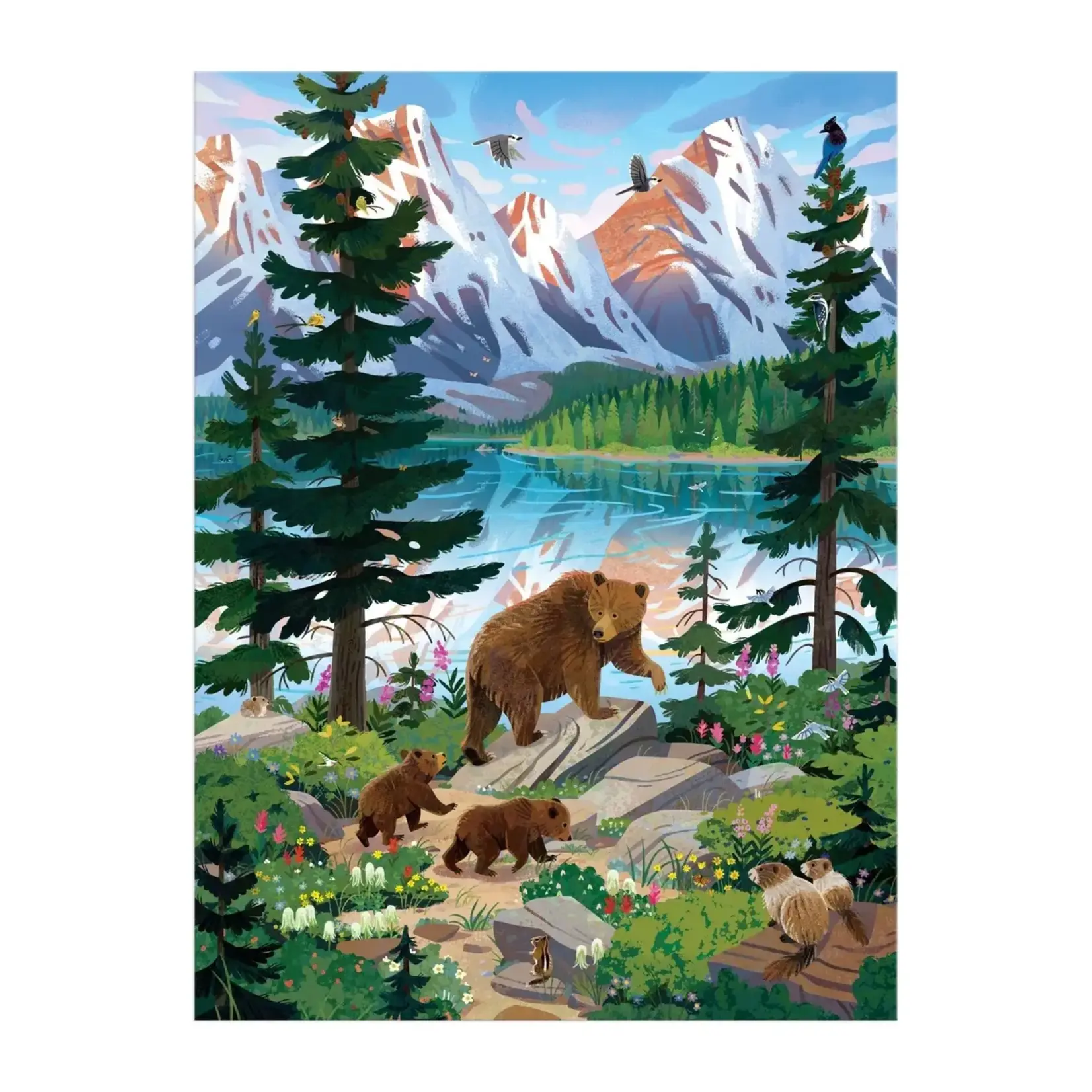 Galison Valley of the Peaks 1000 Piece Puzzle