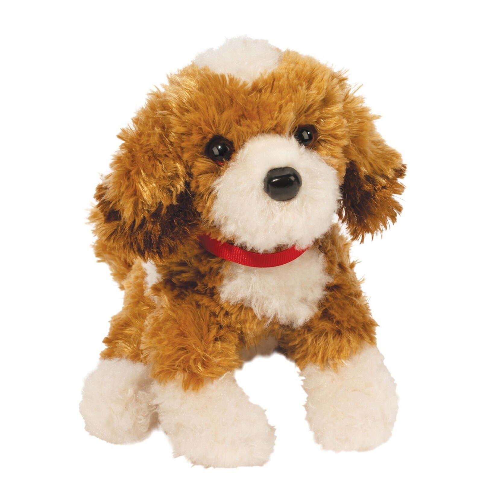 Douglas Toys Mini Buttercup Doodle Pup w Red Collar