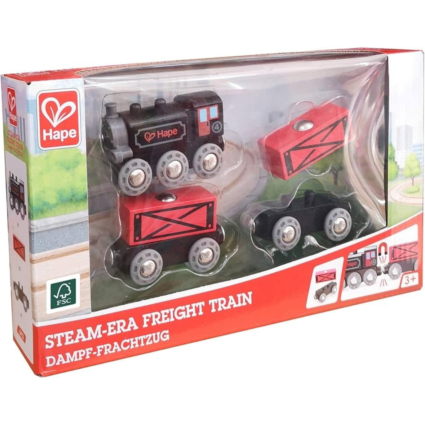 Hape Steam Era Freight Train