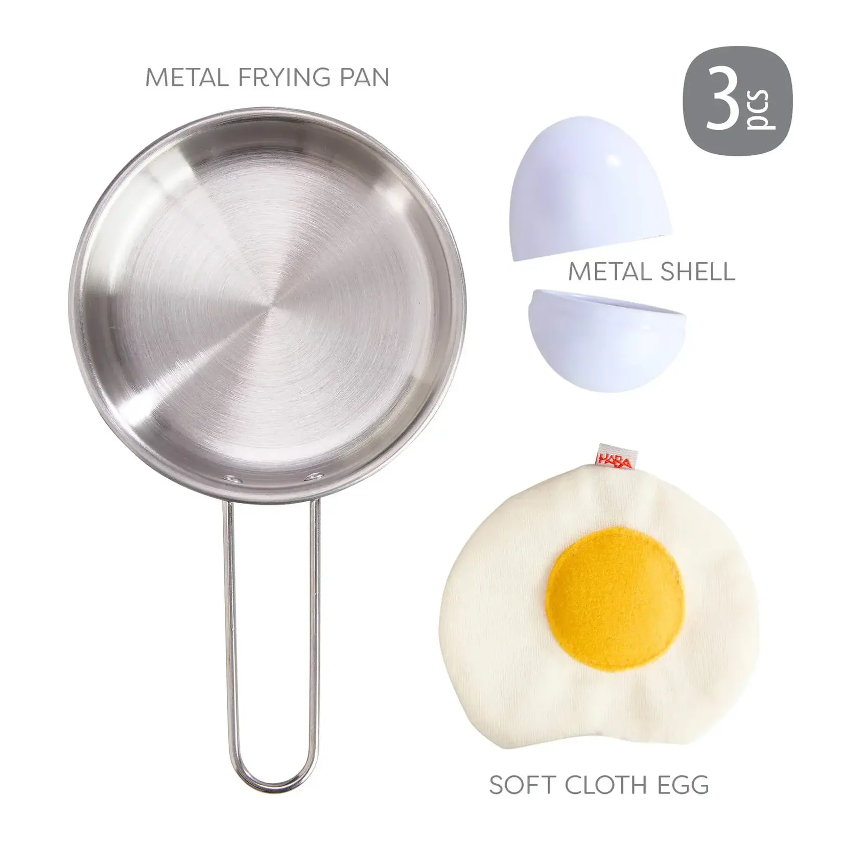 Haba Fried Egg and Pan Playset