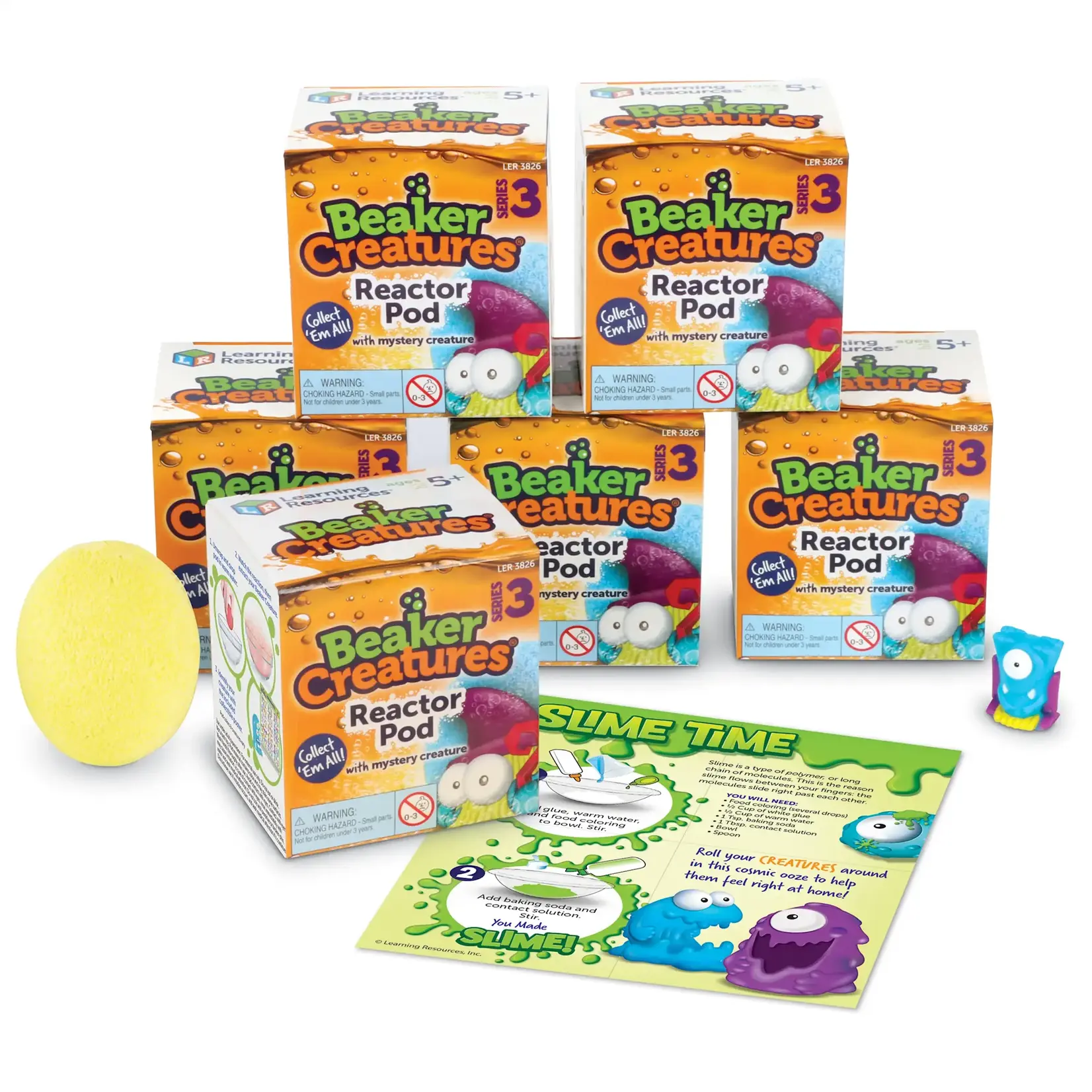 Learning Resources Beaker Creatures Reactor Pod Series 3 SINGLE