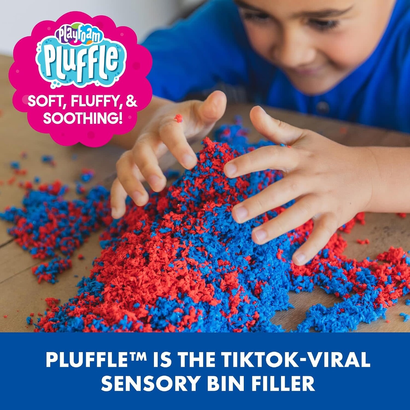 Learning Resources Pluffle Black, Red, Blue,  Orange 4 Pack