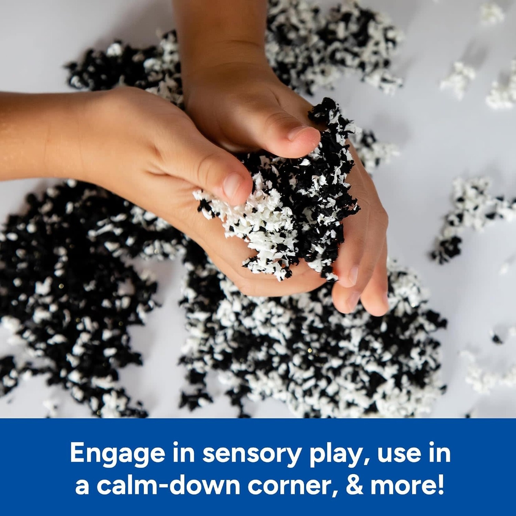 Educational Insights Playfoam Pluffle Twist Black and White