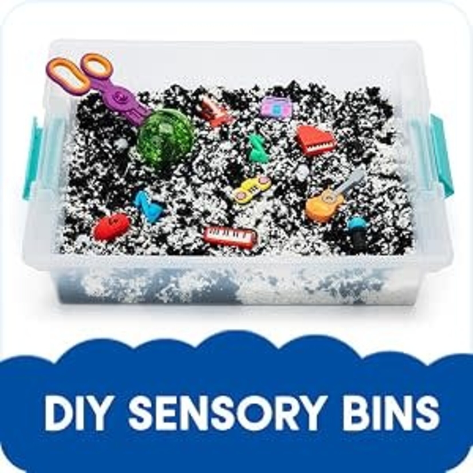 Educational Insights Playfoam Pluffle Twist Black and White