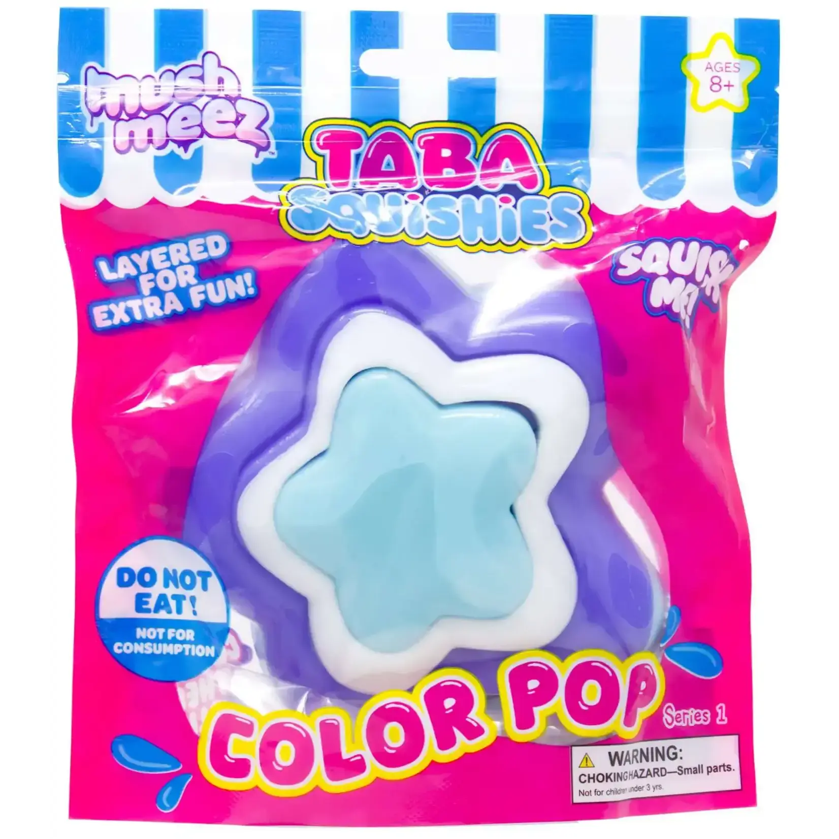 Beverly Hills Teddy Bear Company Mushmeez Color Pop Taba Squishy