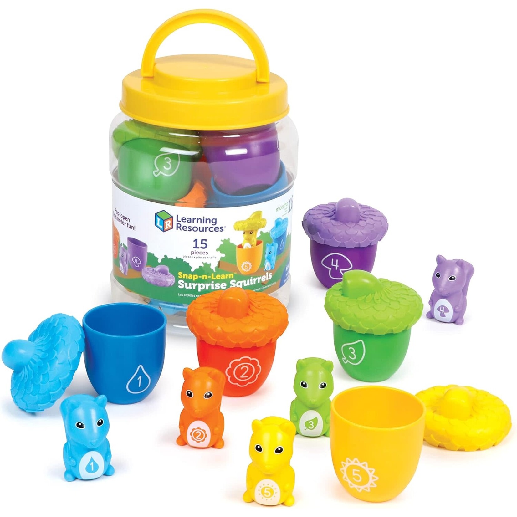 Learning Resources Snap and Learn Surprise Squirrels