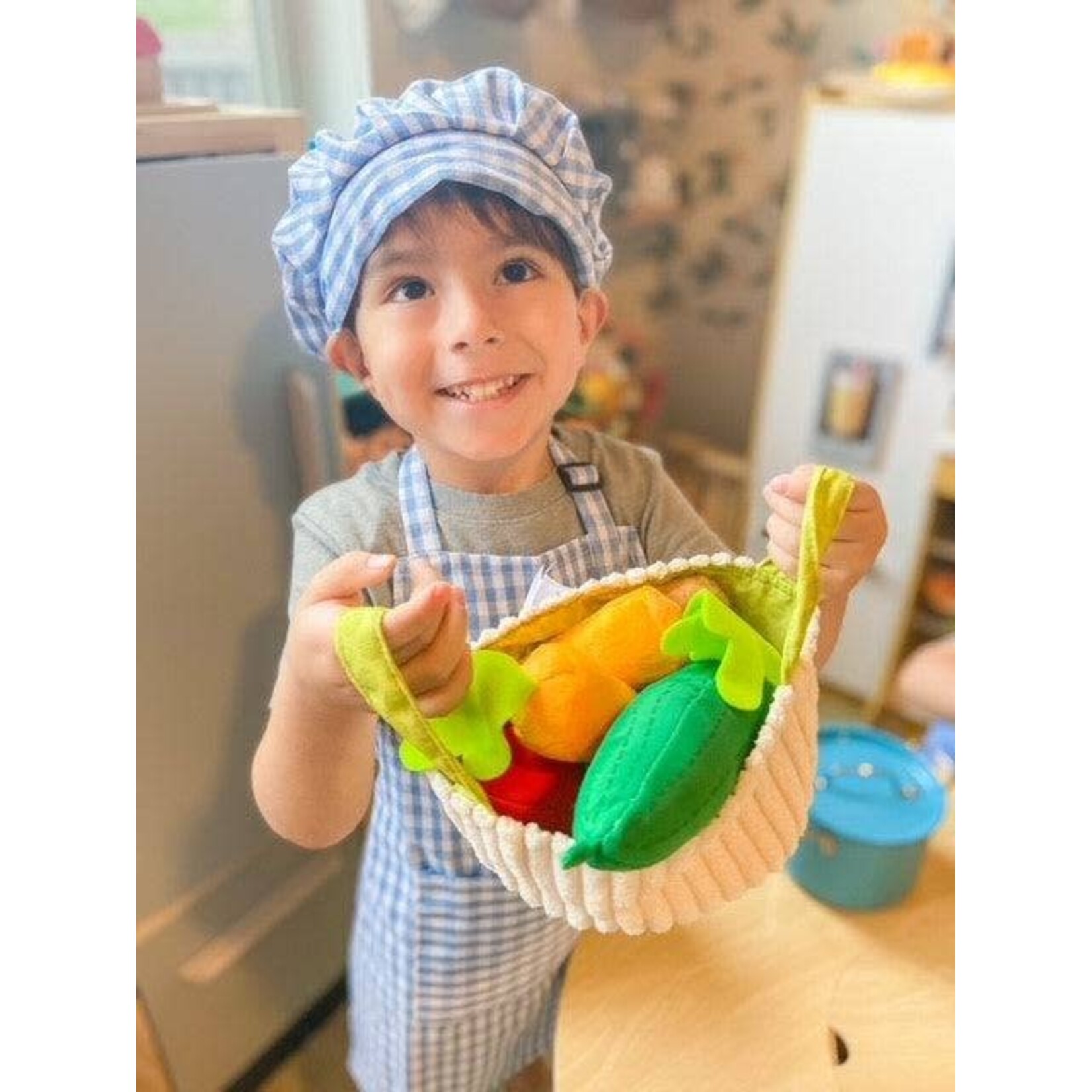 Haba Vegetable Basket Soft Play Food