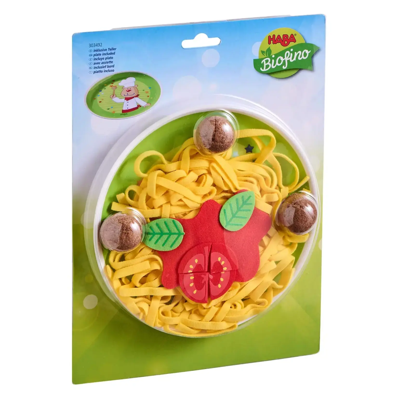 Haba Spaghetti Bolognese Soft Play Food