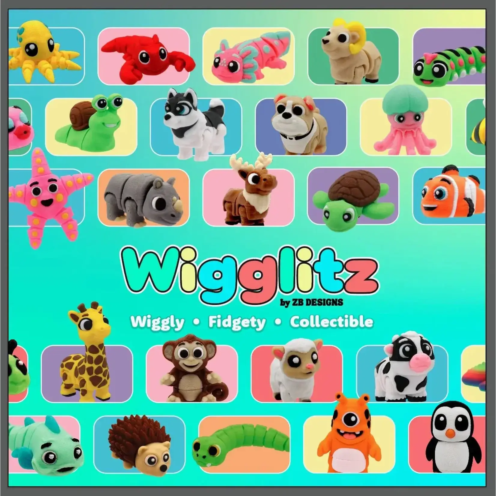 Wigglitz Wigglitz Bag of 10