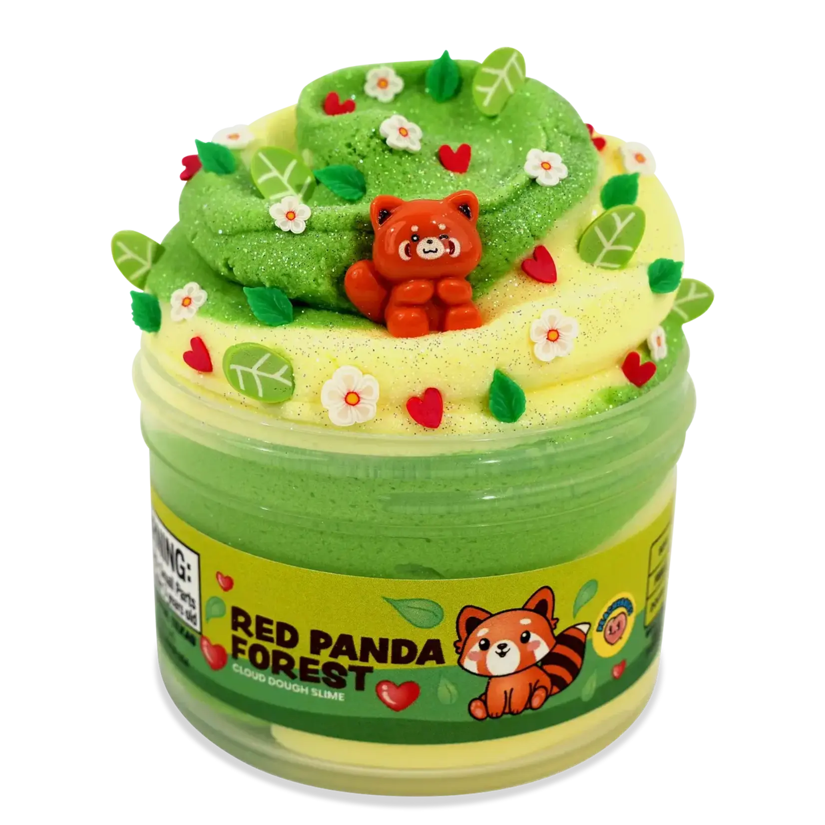 Peachybbies Peachybbies Slime Red Panda Forest