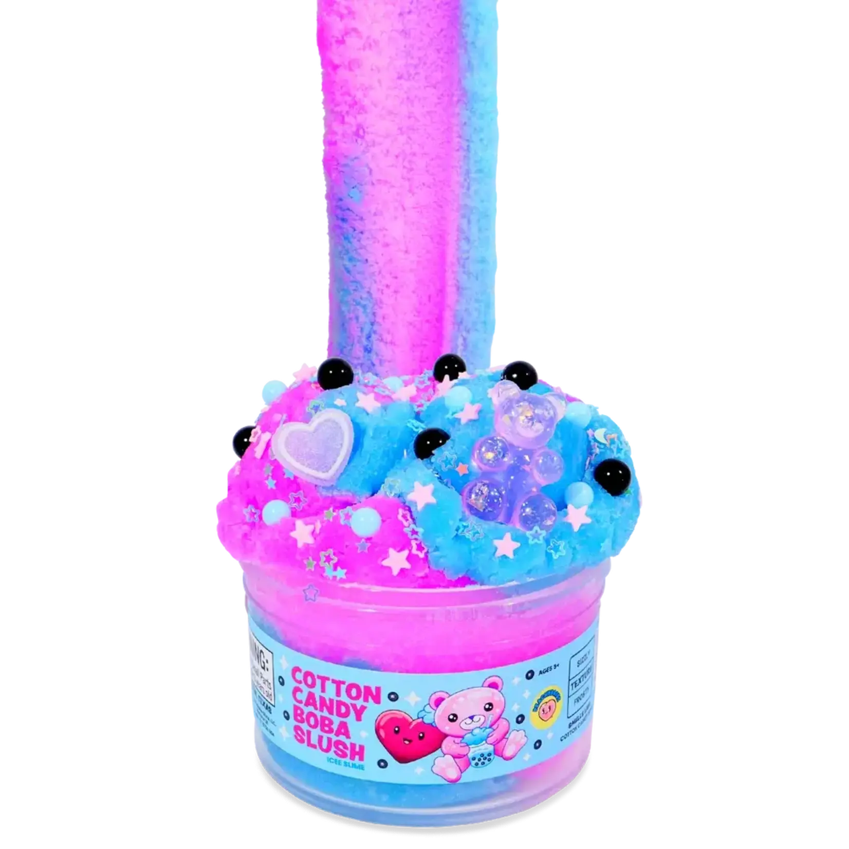 Peachybbies Peachybbies Slime Cotton Candy Boba Slushie
