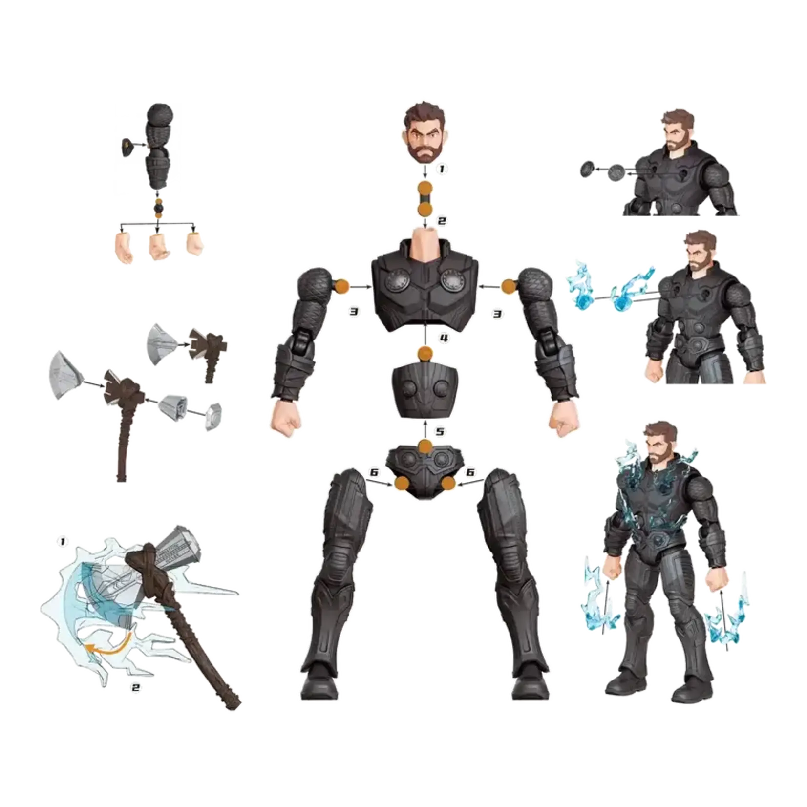 Blokees Blokees Marvel Infinity Saga Champion - Thor