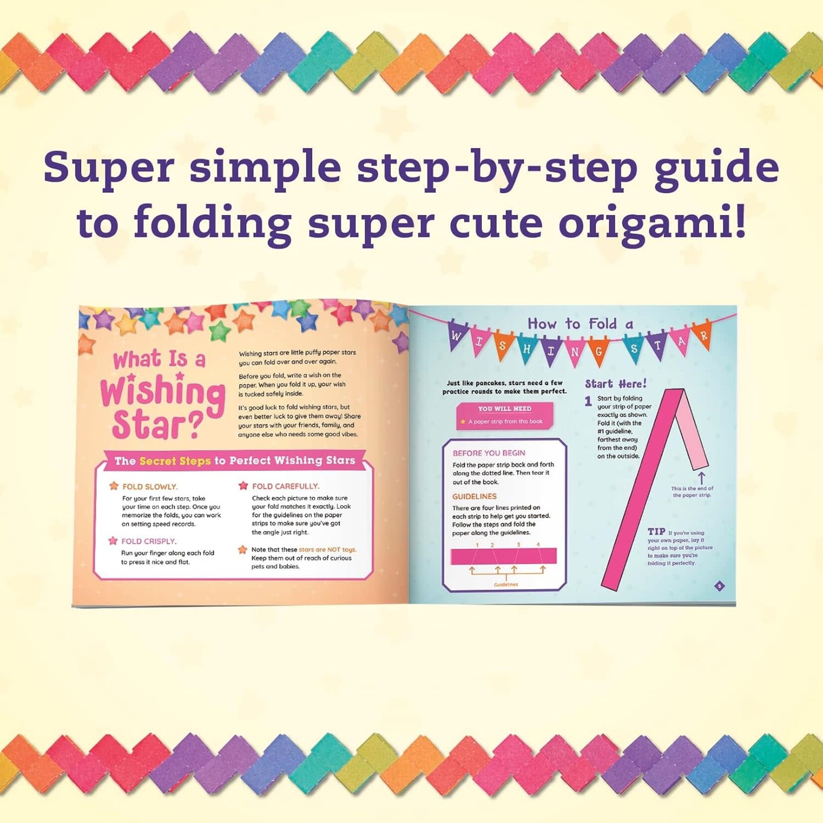 Klutz Wishing Stars Super Cute Origami
