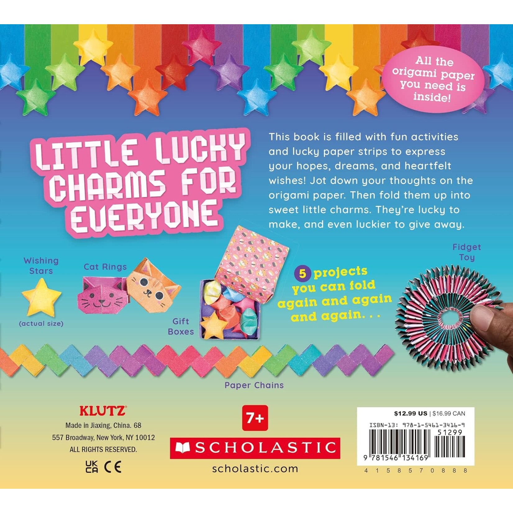 Klutz Wishing Stars Super Cute Origami