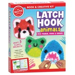 Klutz Latch Hook Animals: Red Panda, Frog, Shark