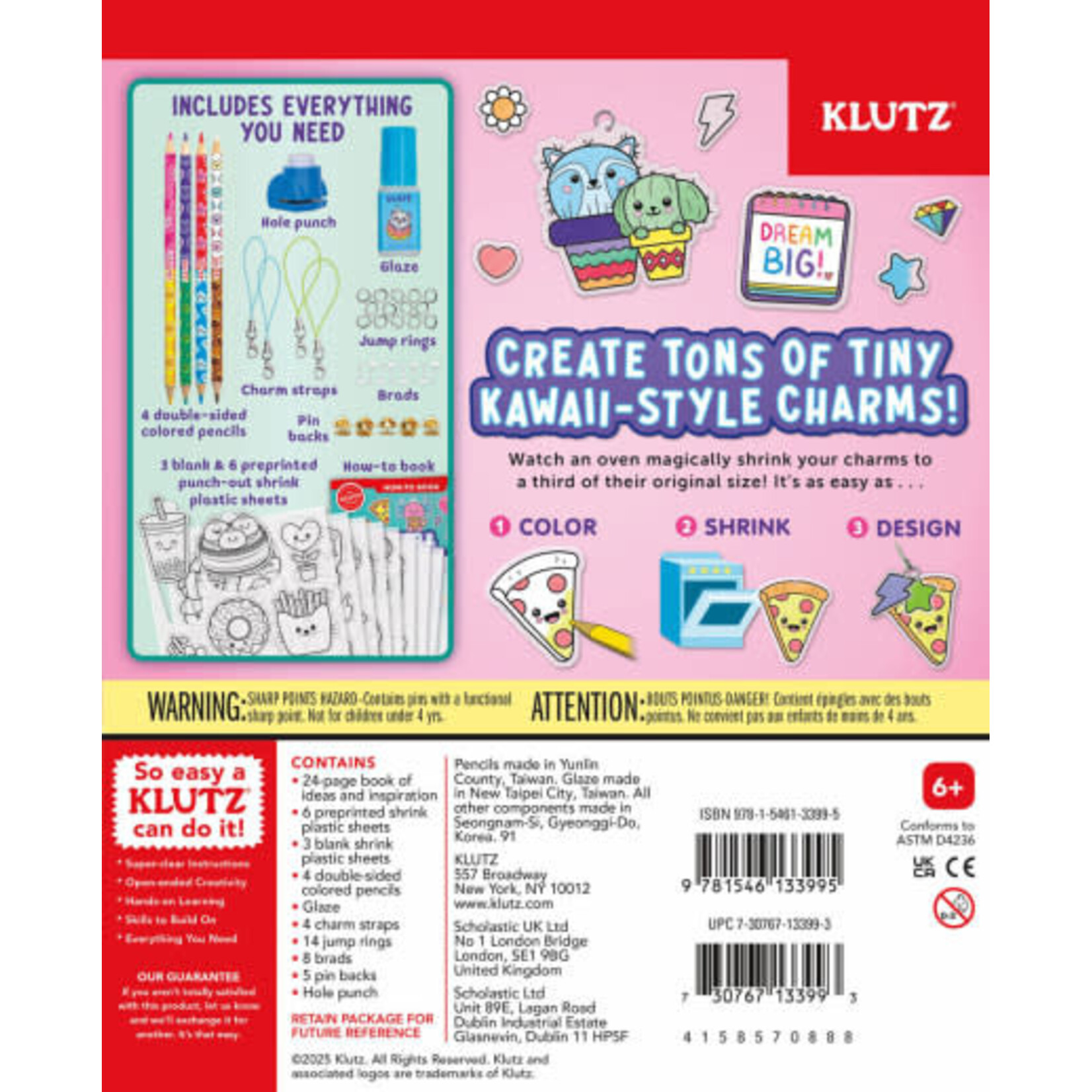 Klutz Color and Shrink Charms