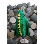 Great Pretenders Reversible Cape Green Dragon/Silver Knight 7-8