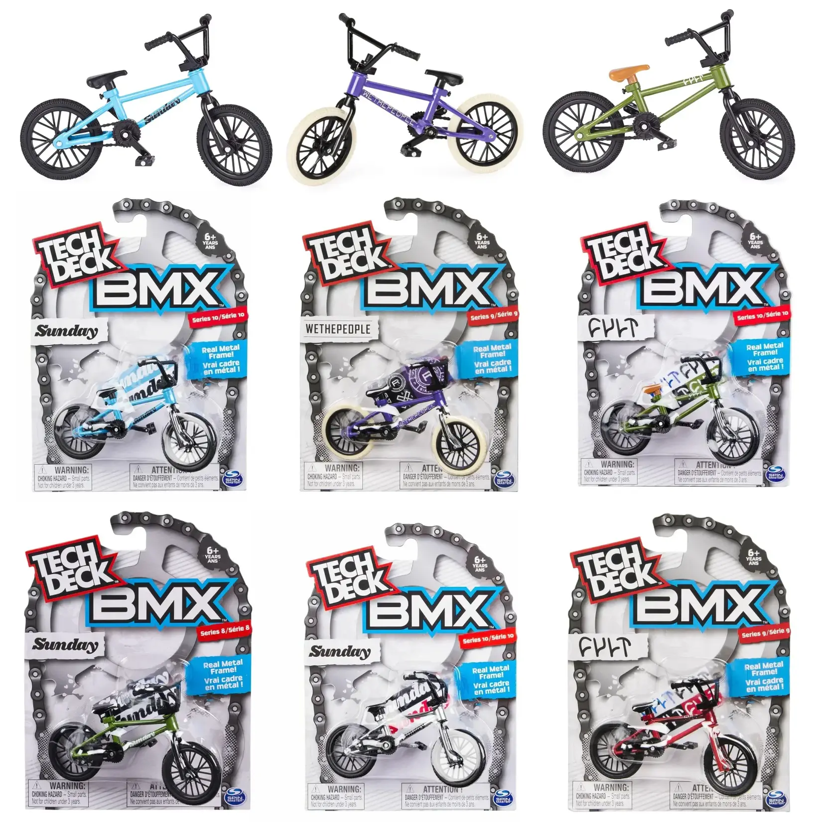 Tech Deck BMX Finger Bike