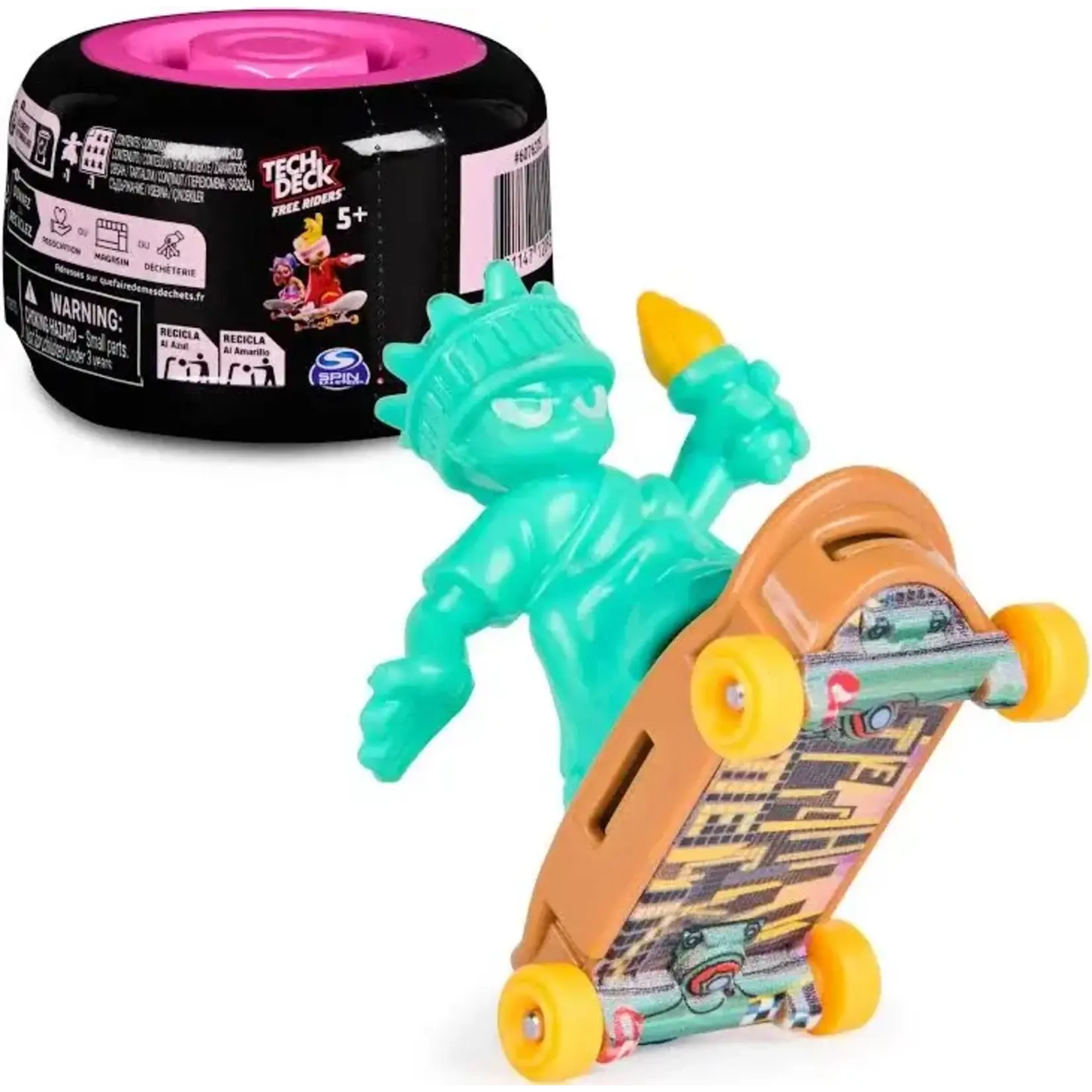 Spin Master Tech Deck Fingerboard Free Riders Blind Pack Single