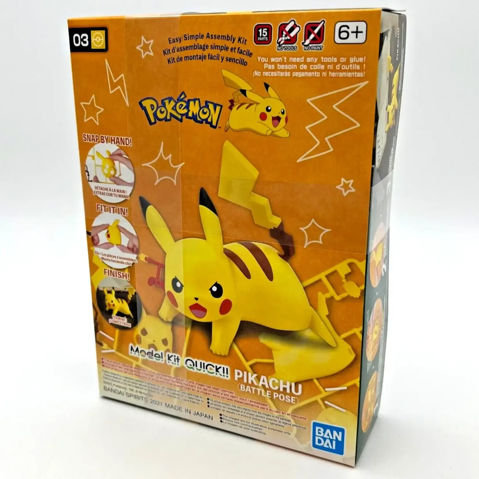 Ban Dai Model Kit Quick: Pokemon Battle Pikachu