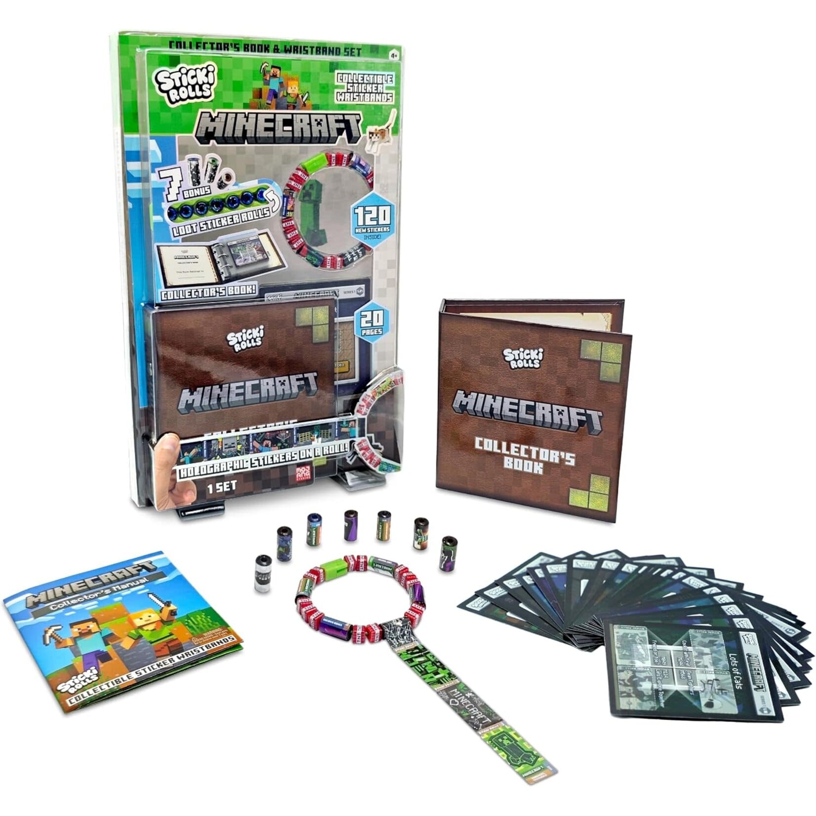 Sticki Rolls Minecraft Collector's Book