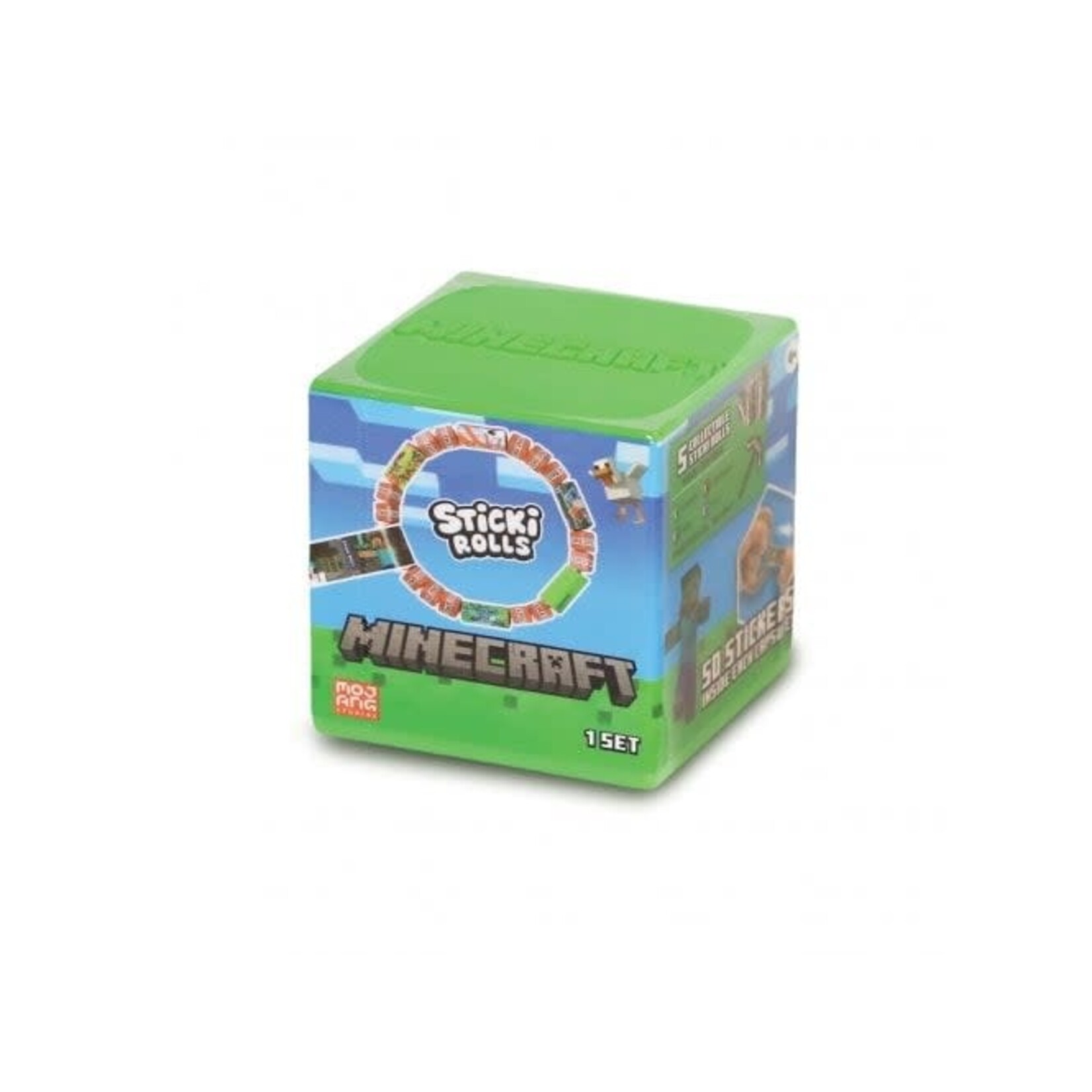 Toysmith Sticki Rolls Minecraft Capsule