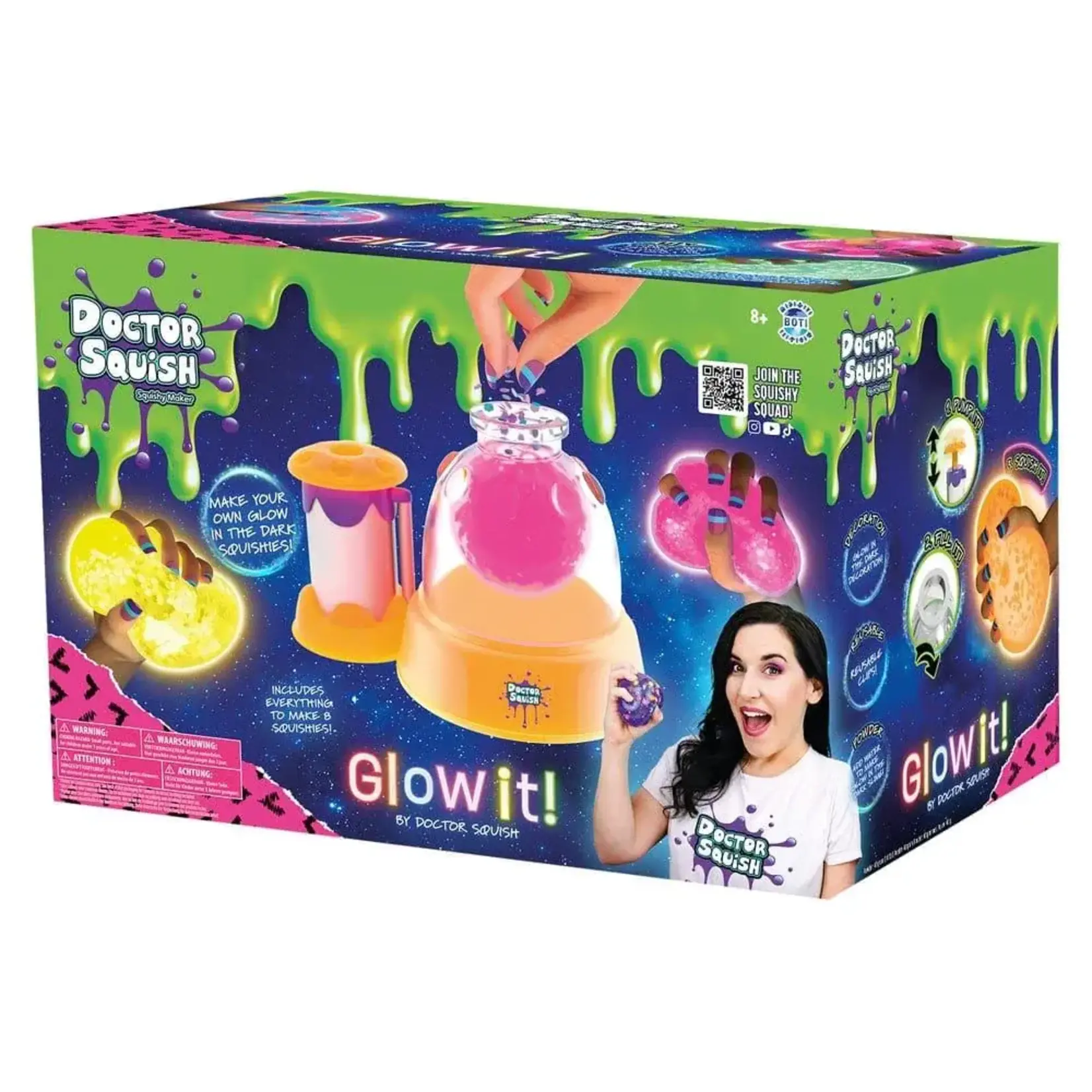 Toysmith Doctor Squish Squishy Maker: Glow It!