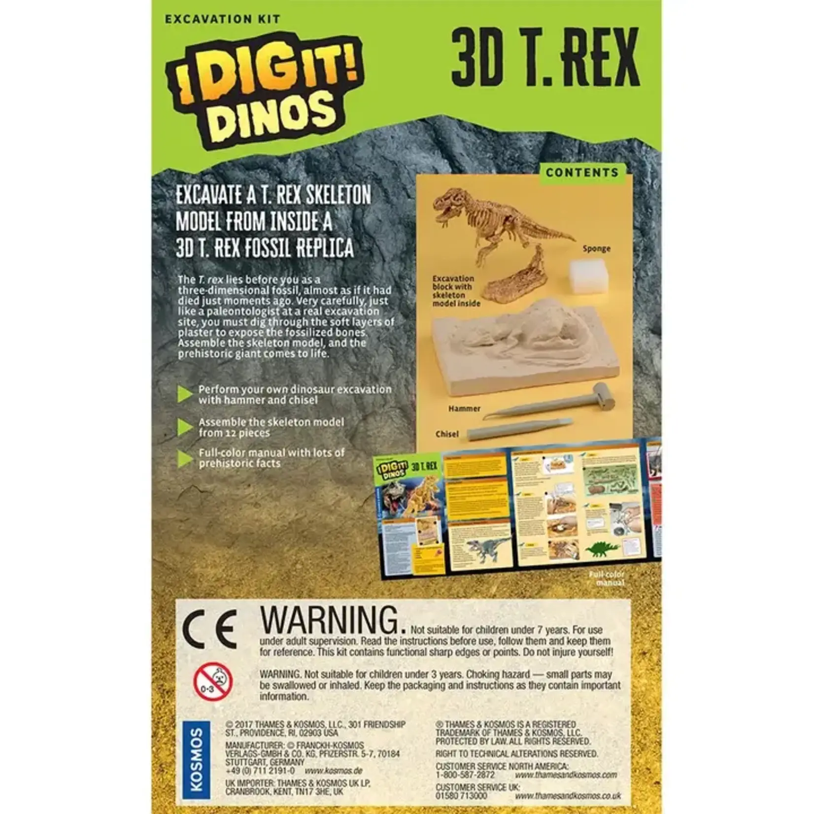 Thames and Kosmos I Dig It! 3D T-Rex Excavation