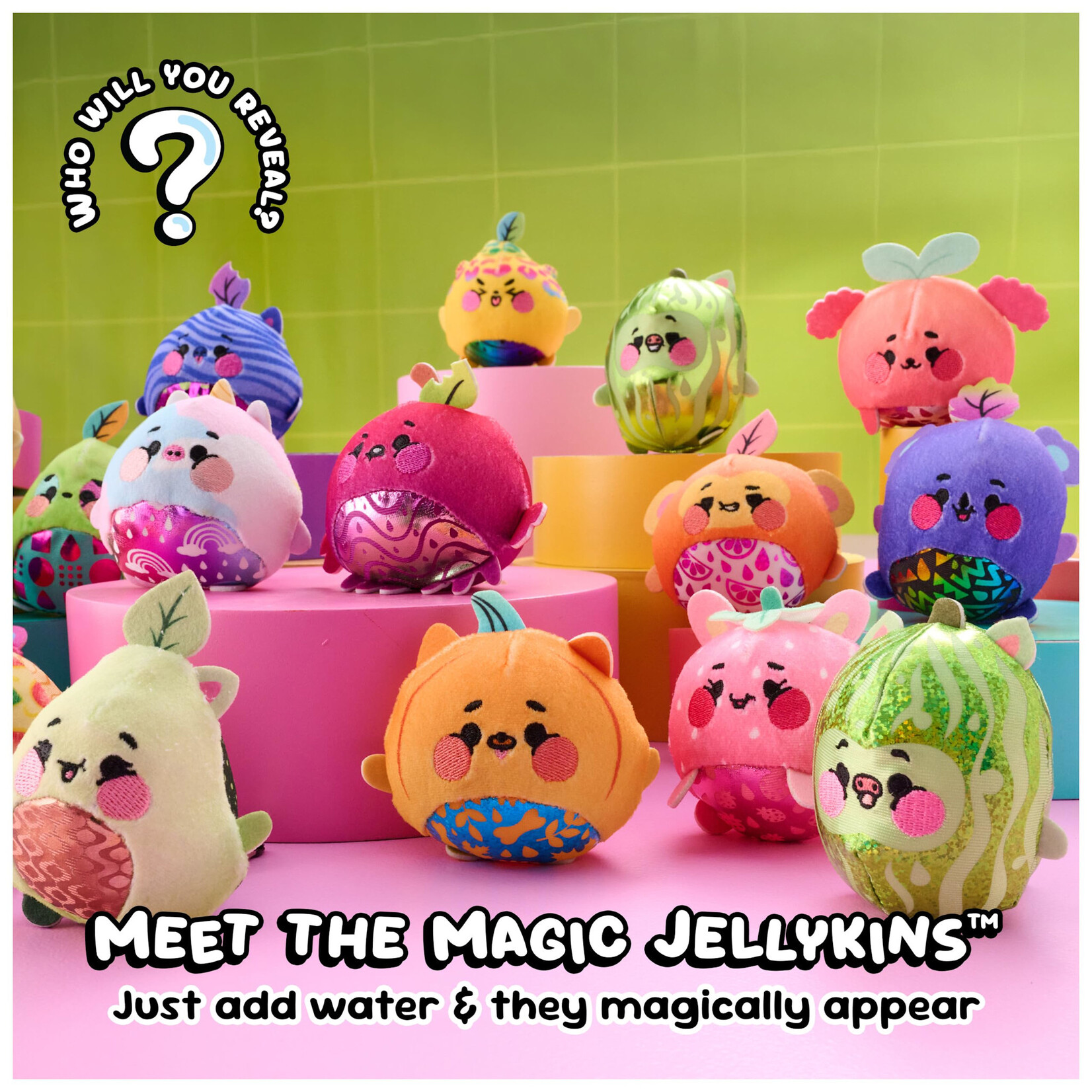 Spin Master Magic Jellykins Surprise Plush Jar Tropicuties