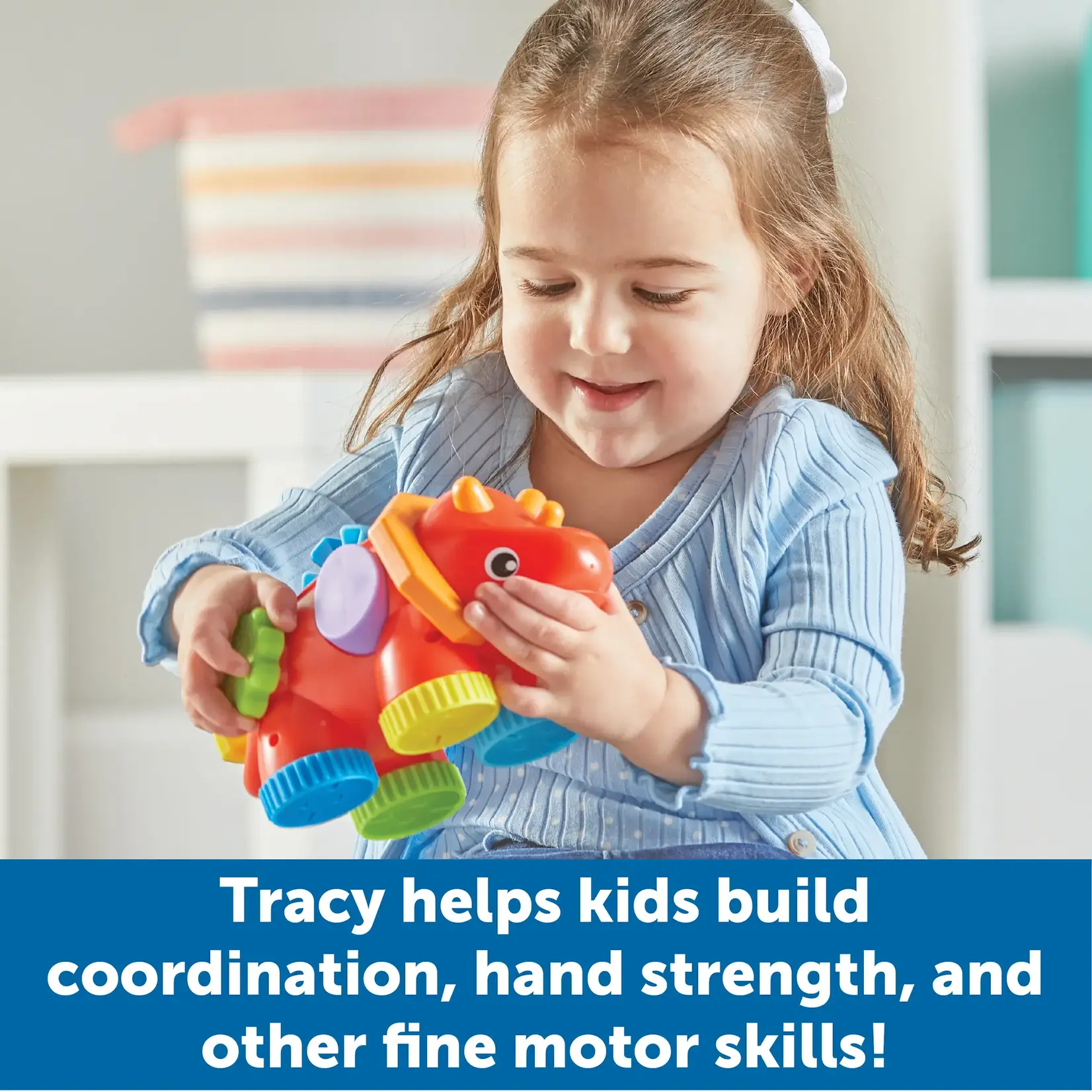 Learning Resources Tracy The Fidget Triceratops