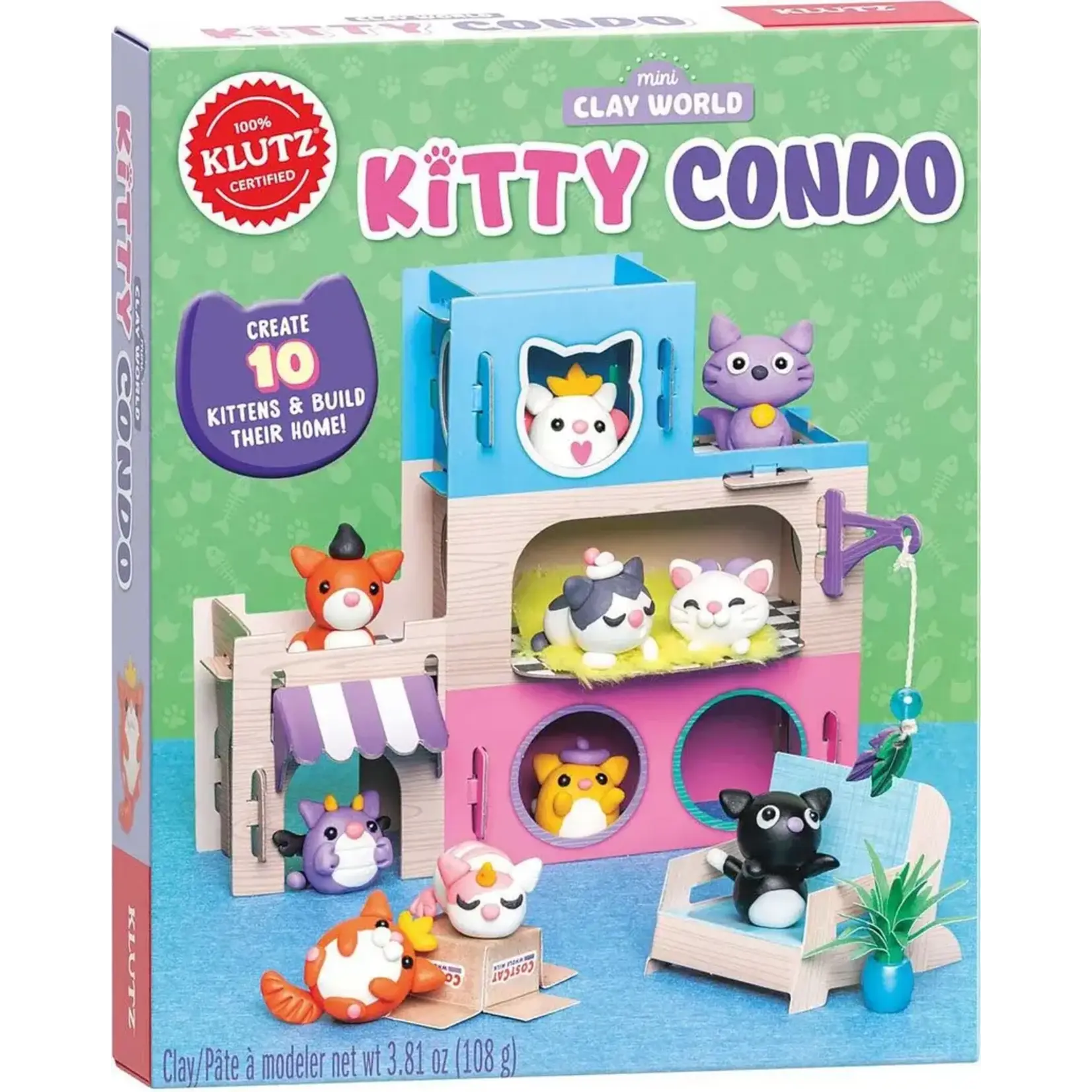 Klutz Mini Clay World Kitty Condo