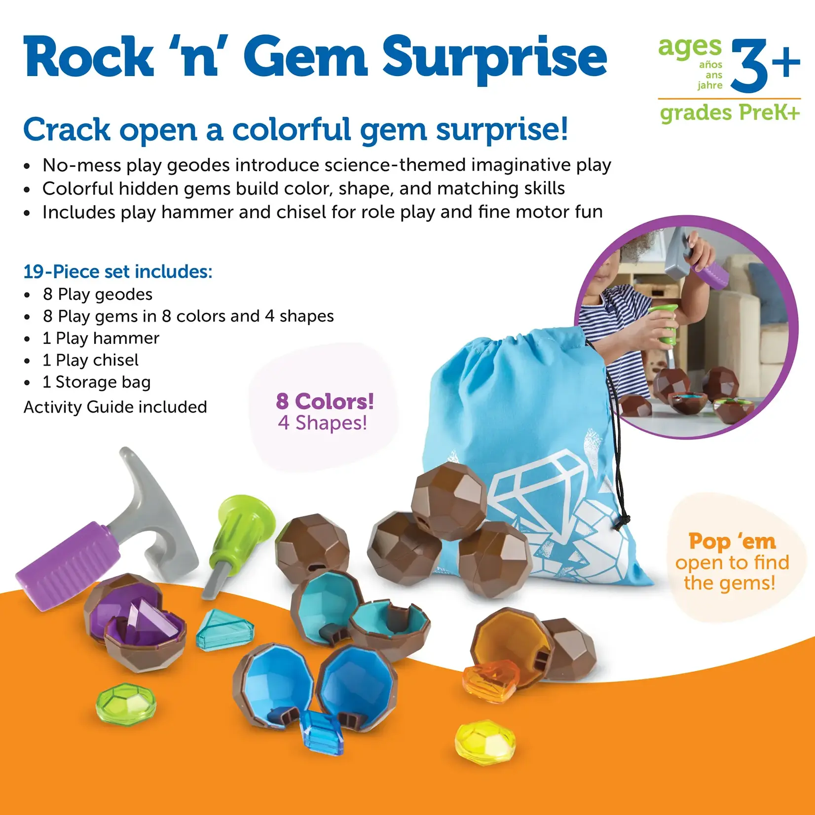 Learning Resources Rock N Gem Surprise