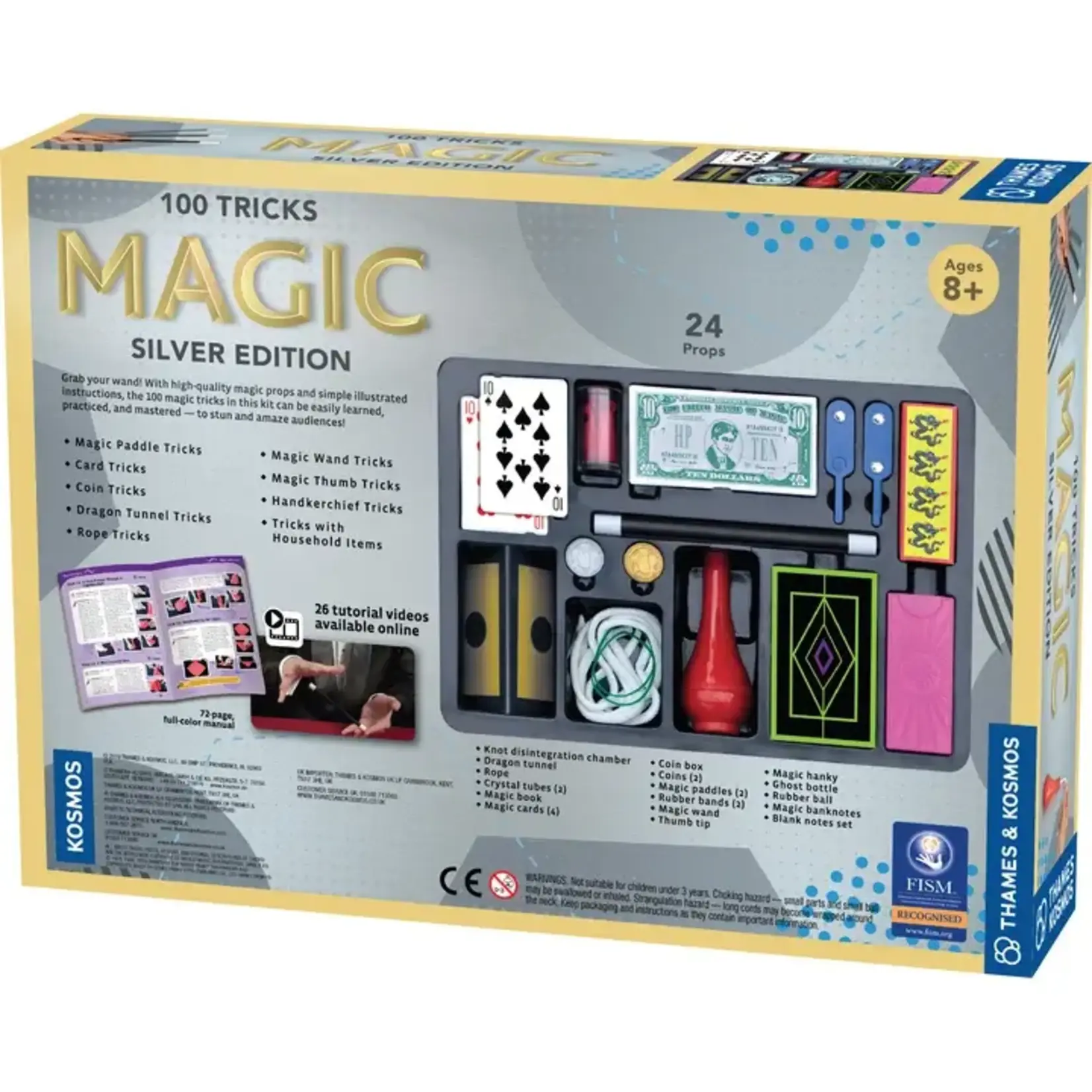 Thames and Kosmos Magic: Silver Edition 100 Tricks