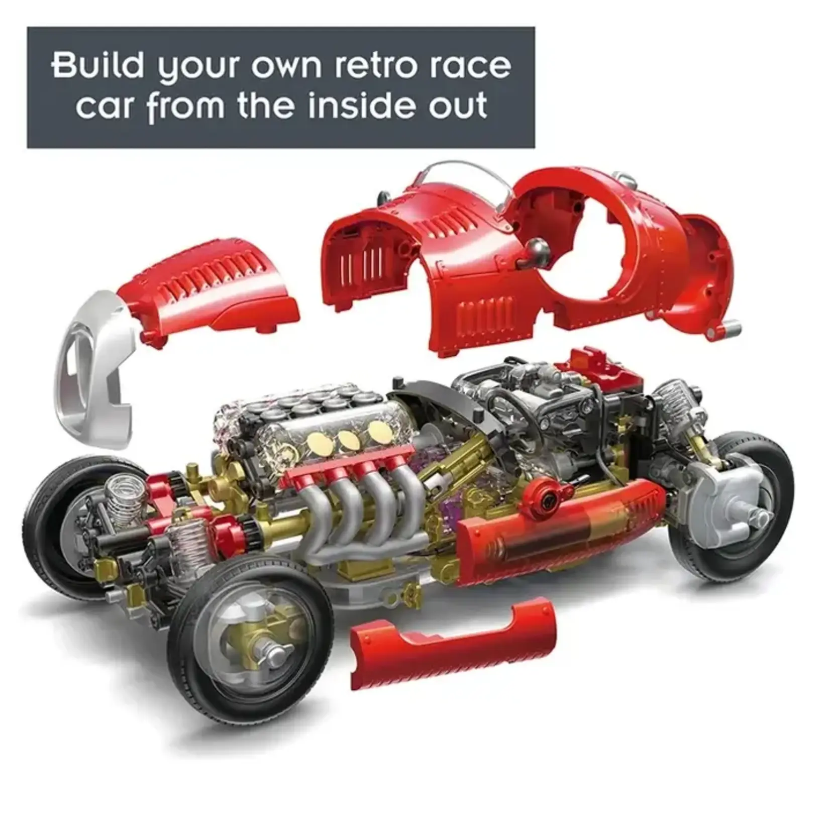 Thames and Kosmos V8 Race Car Kit