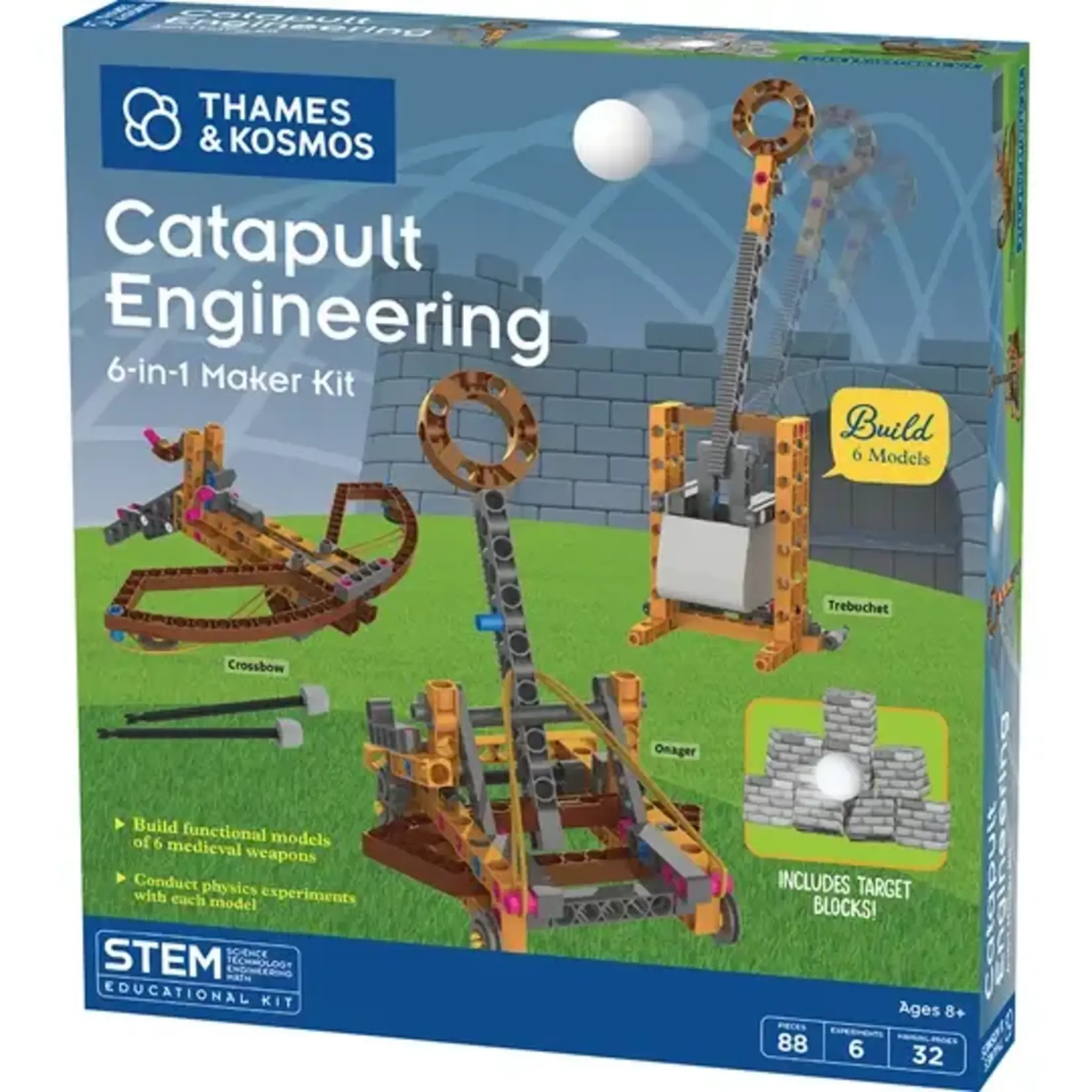 Thames and Kosmos Catapult Engineering: 6-in-1 Maker Kit