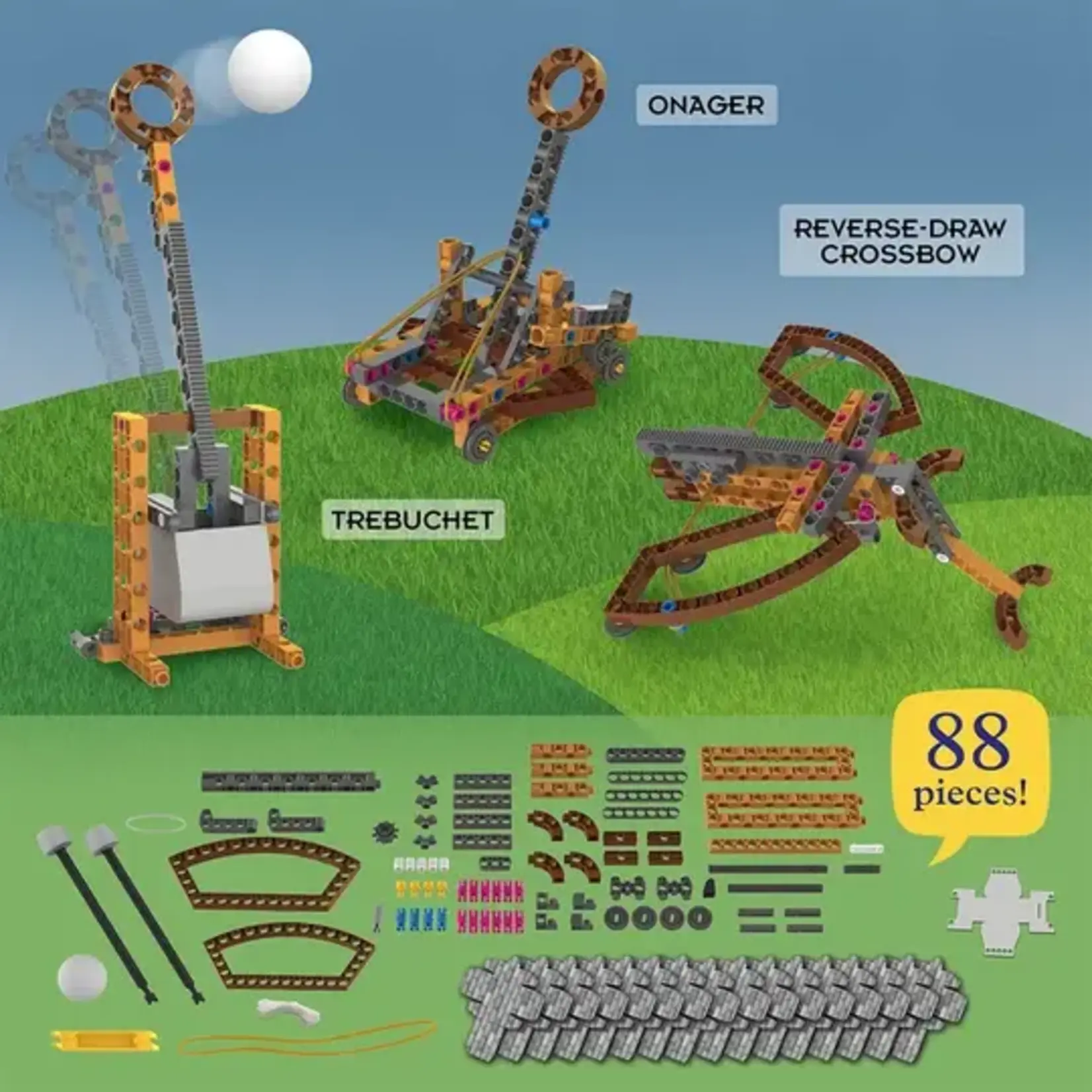 Thames and Kosmos Catapult Engineering: 6-in-1 Maker Kit