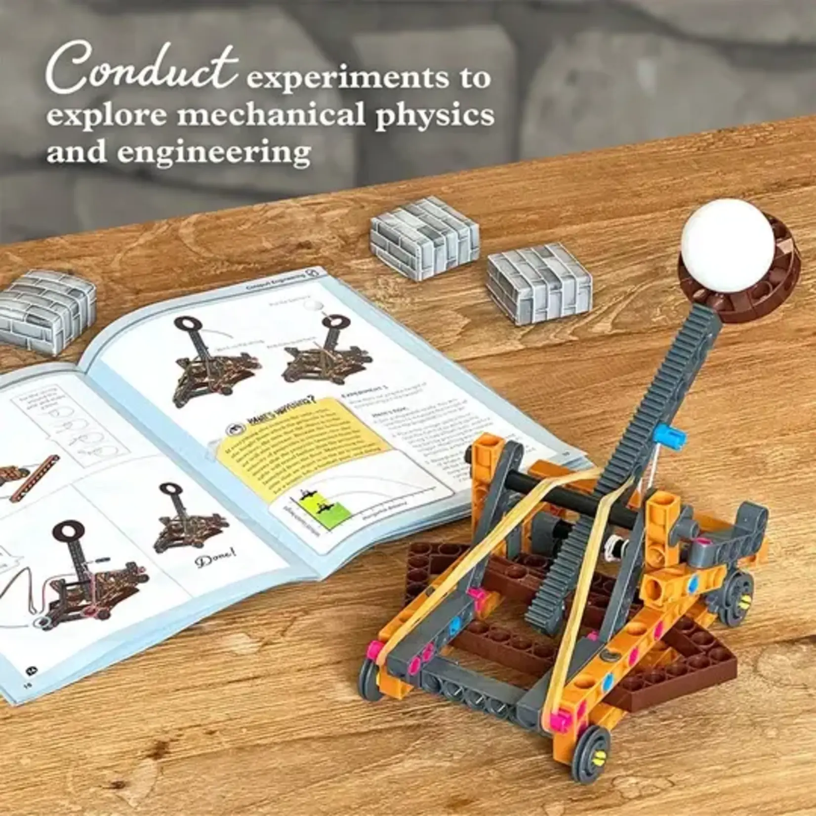 Thames and Kosmos Catapult Engineering: 6-in-1 Maker Kit
