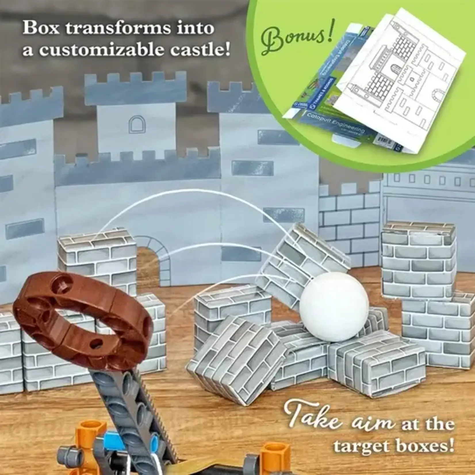 Thames and Kosmos Catapult Engineering: 6-in-1 Maker Kit