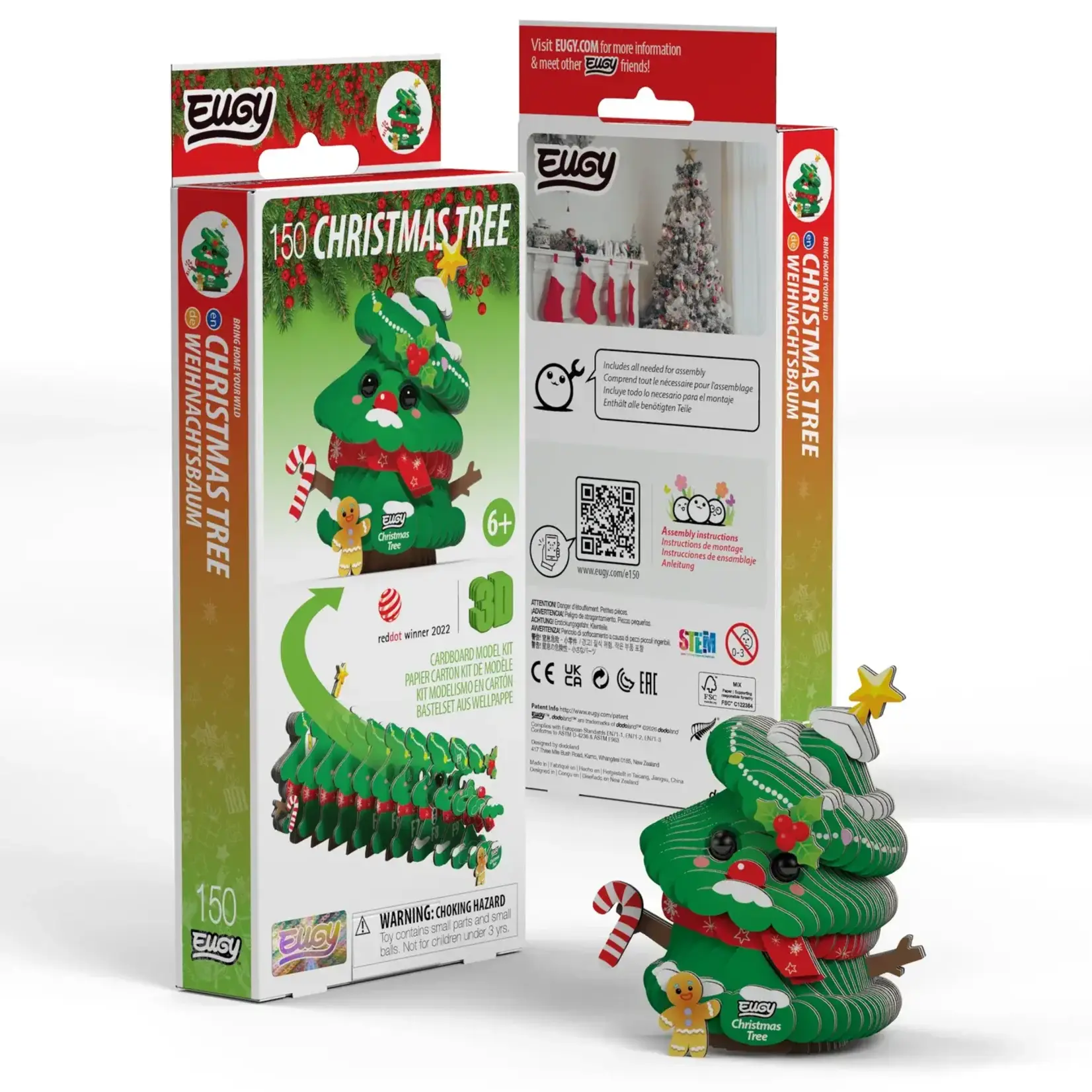 Safari Ltd Eugy - Christmas Tree 3D Puzzle