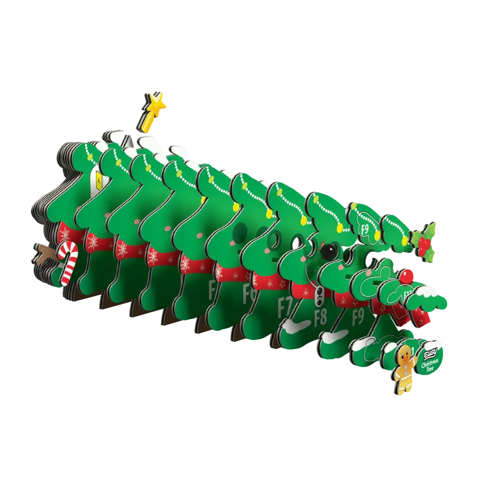 Safari Ltd Eugy - Christmas Tree 3D Puzzle