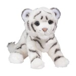 Douglas Toys Silky White Tiger Cub