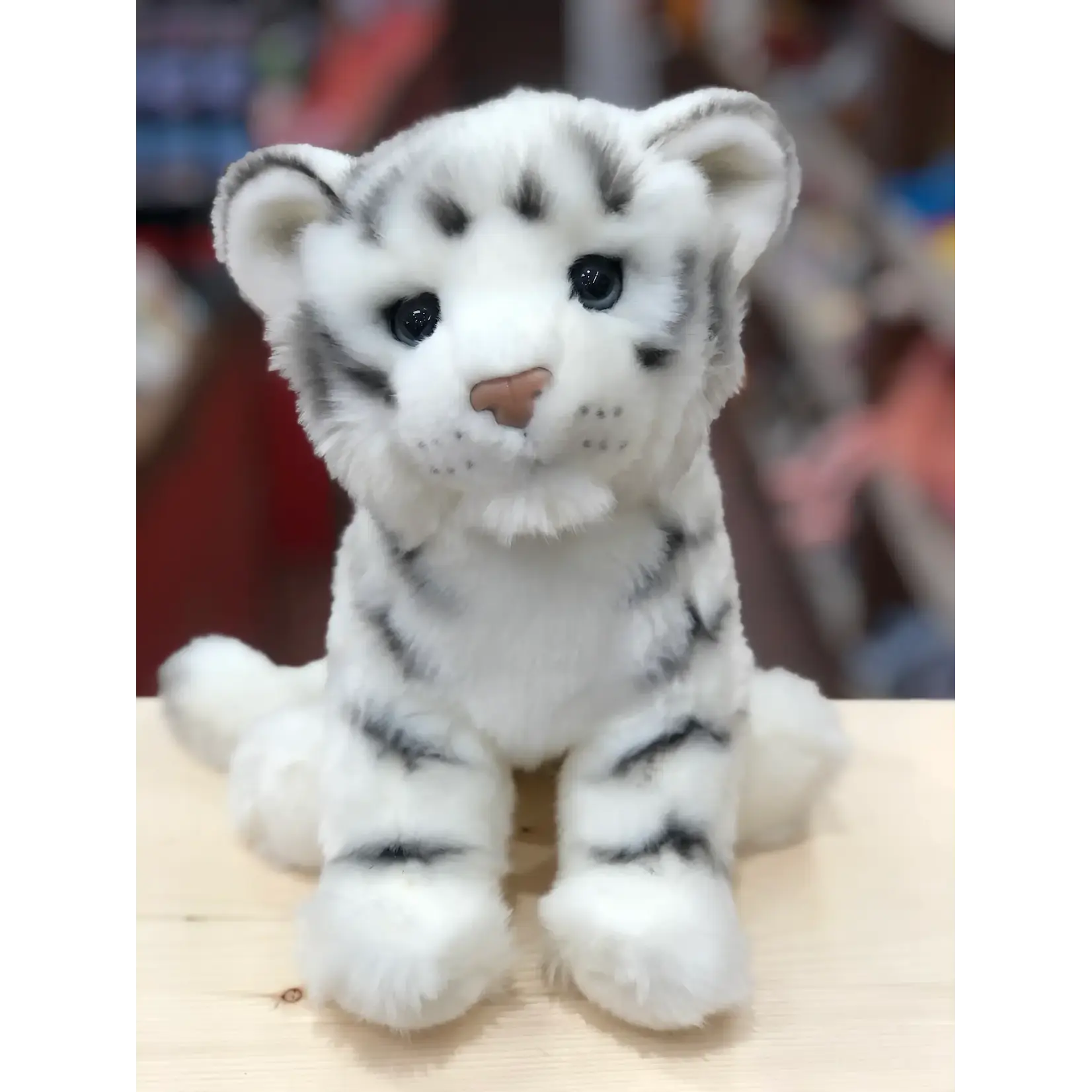 Douglas Toys Silky White Tiger Cub