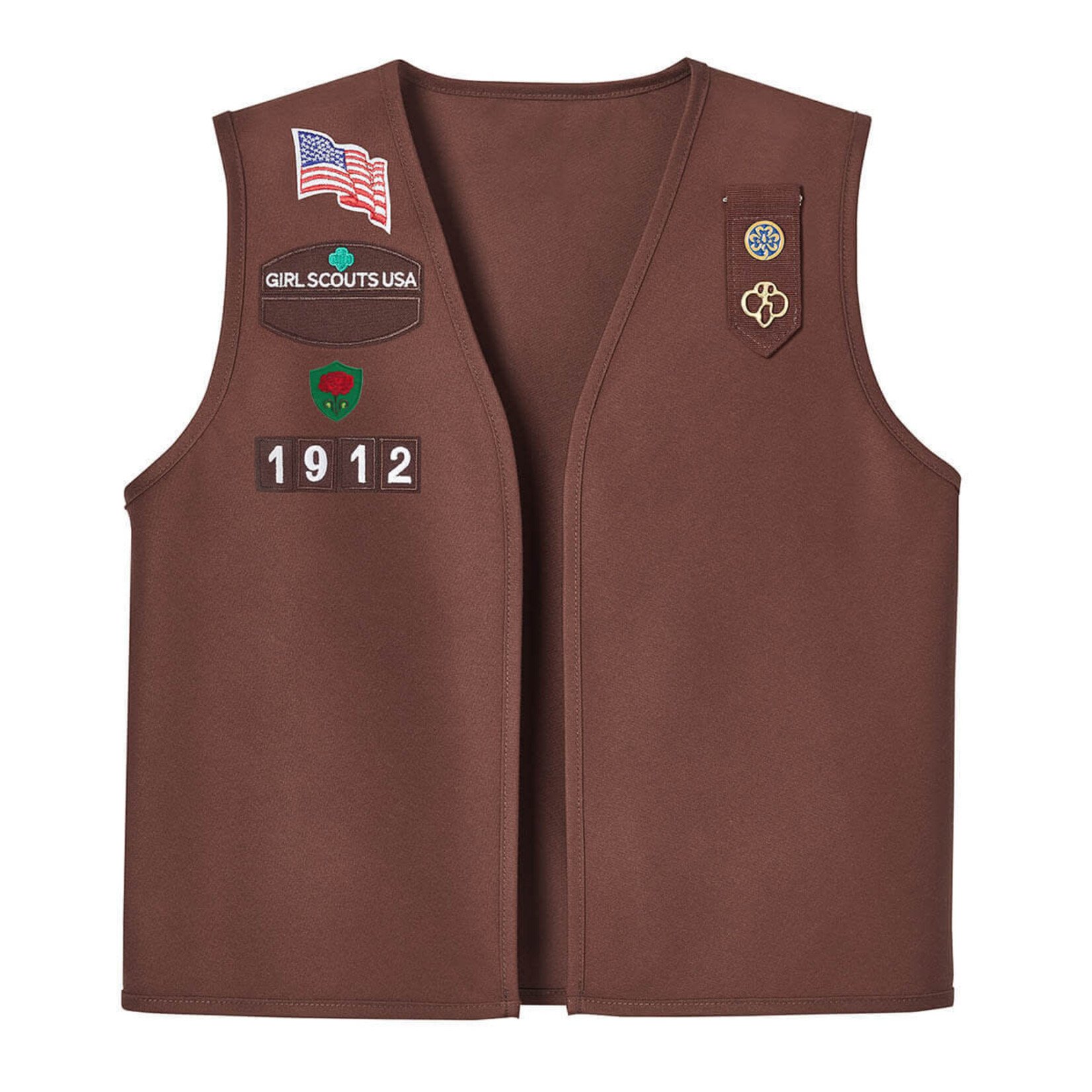 Girl Scout Merchandise Brownie Vest