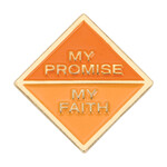 Girl Scout Merchandise S PROMISE FAITH - 2 PIN