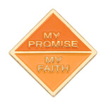 Girl Scout Merchandise Senior My Promise, My Faith Year 2 Pin