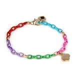 Charm It Charm It! Girl Scout Gold Multi Chain Bracelet