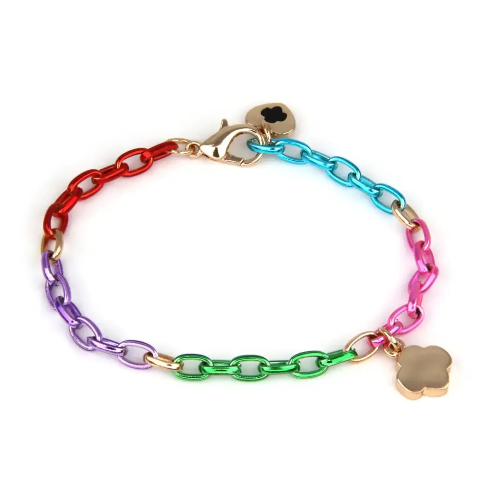Charm It Charm It! Girl Scout Gold Multi Chain Bracelet