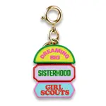 Charm It Gold Girl Scout Patches Charm